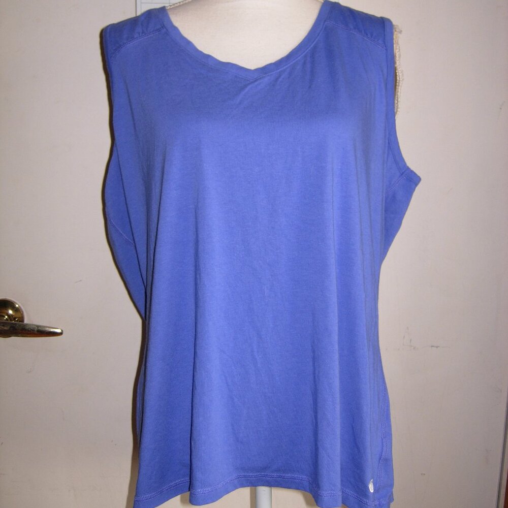 Talbots Blue Sleevless Top 2X
